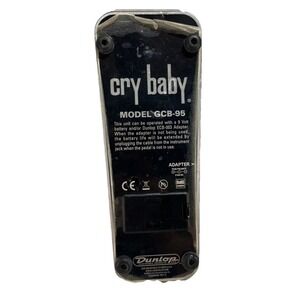 Dunlop Cry Baby Guitar Pedal - Model GCB-95 , black